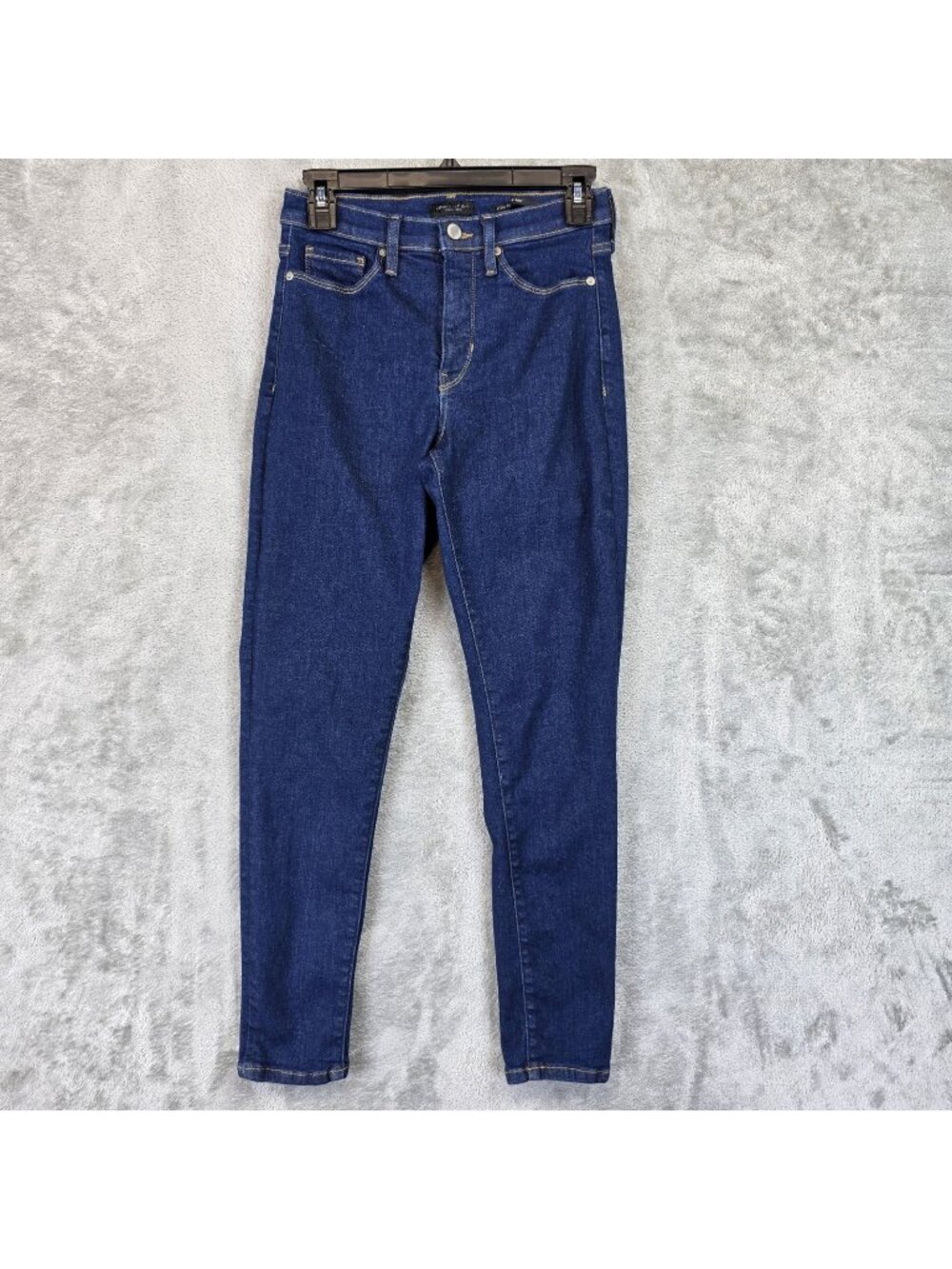 Banana Republic High Rise Skinny Jeans Womens 2 Blue Med Wash Premium Denim